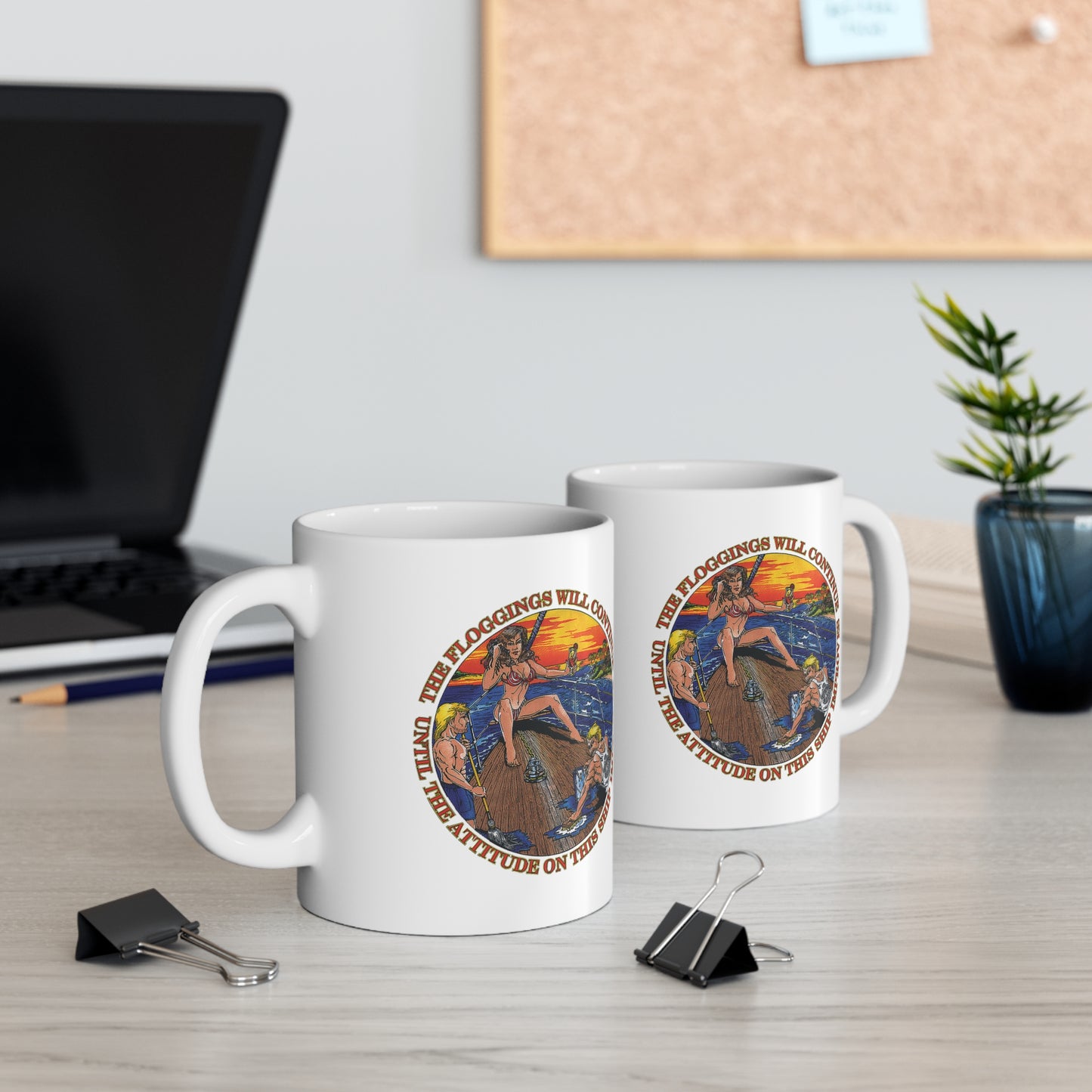 Ladies Flogging Mug 11oz