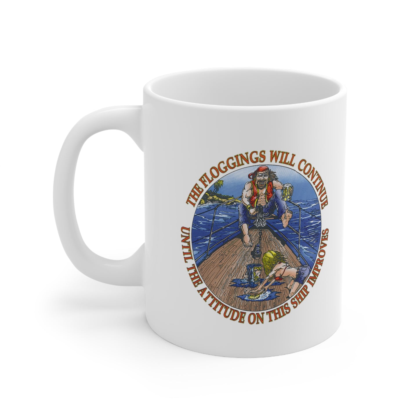 Men's Flogging Mug 11oz
