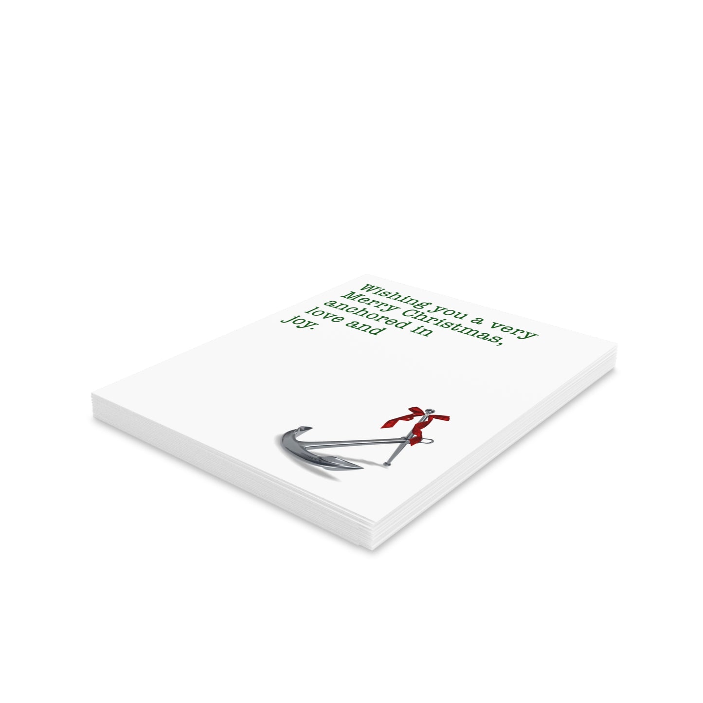 Anchored Christmas Cards