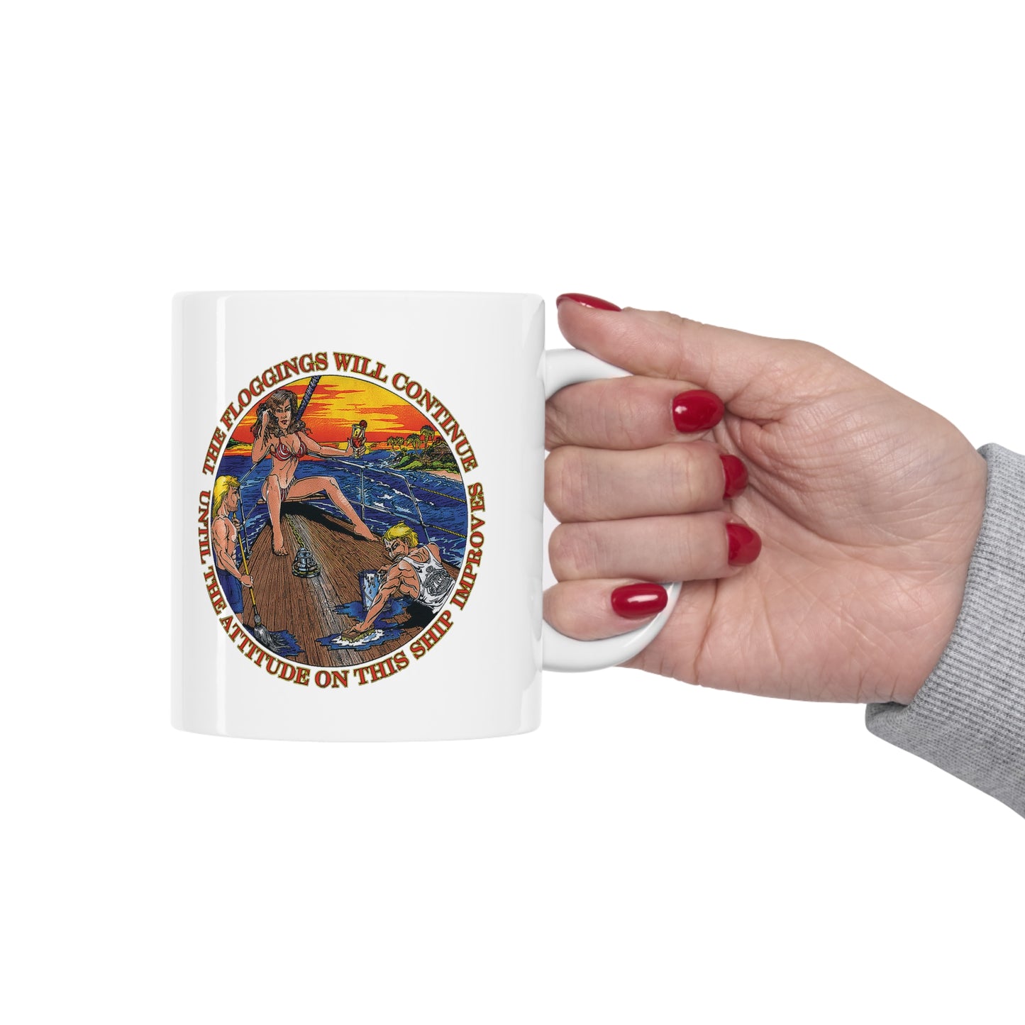 Ladies Flogging Mug 11oz