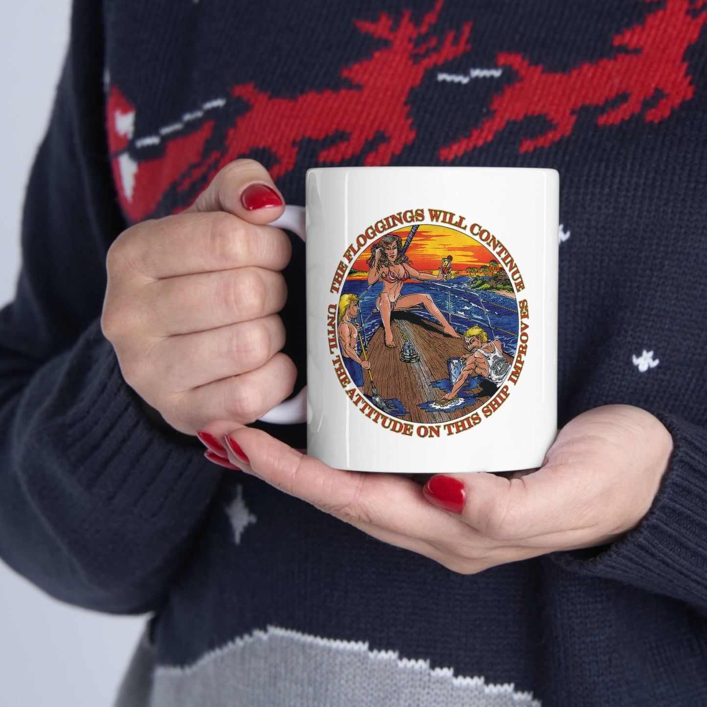 Ladies Flogging Mug 11oz