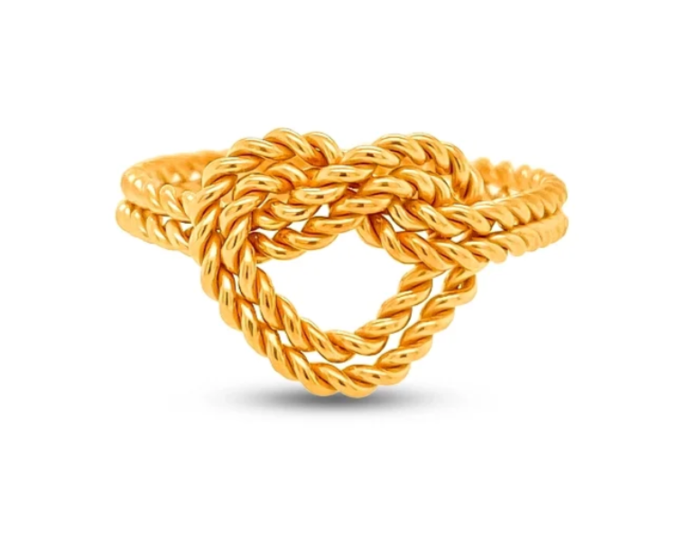 "Love Knot" Nautical Ring