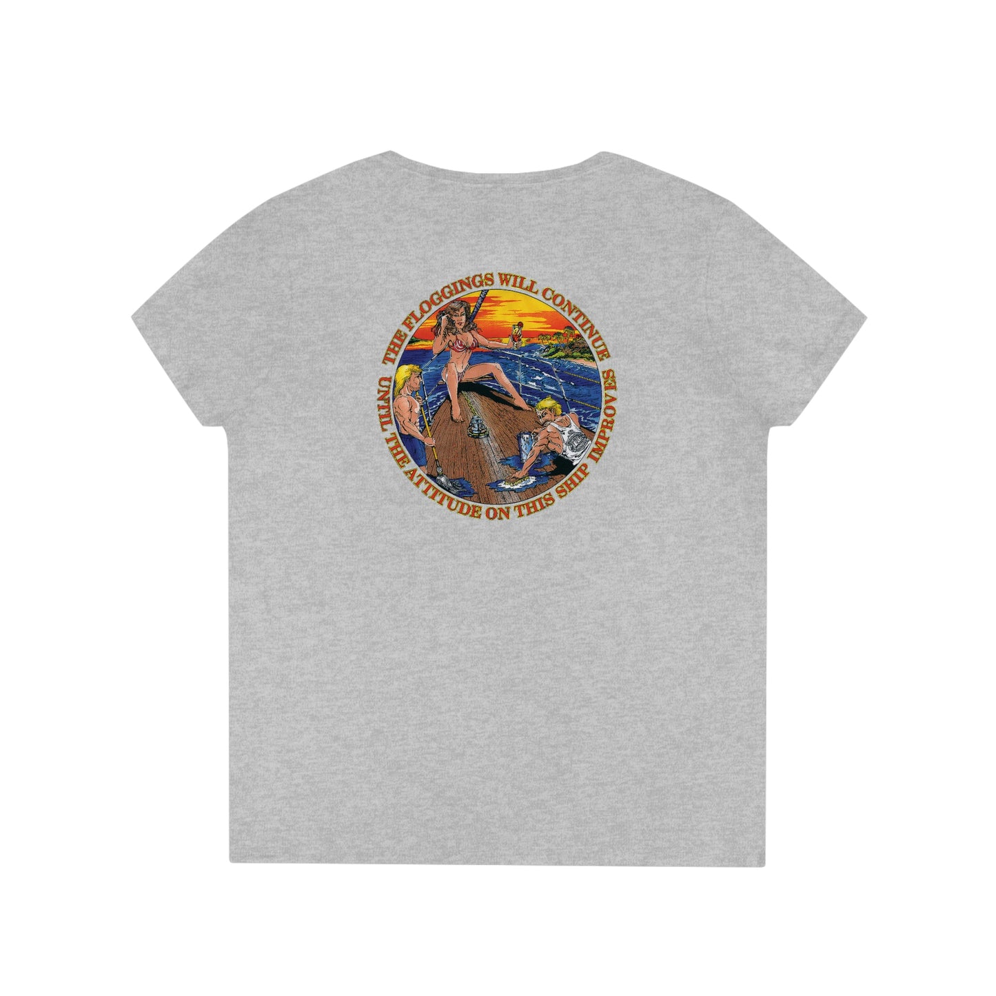 Flogging Ladies' V-Neck