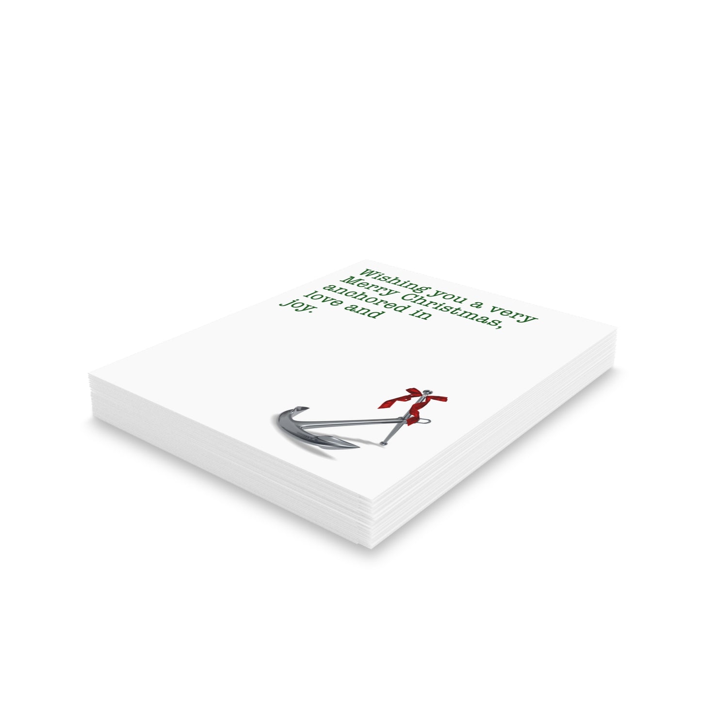 Anchored Christmas Cards