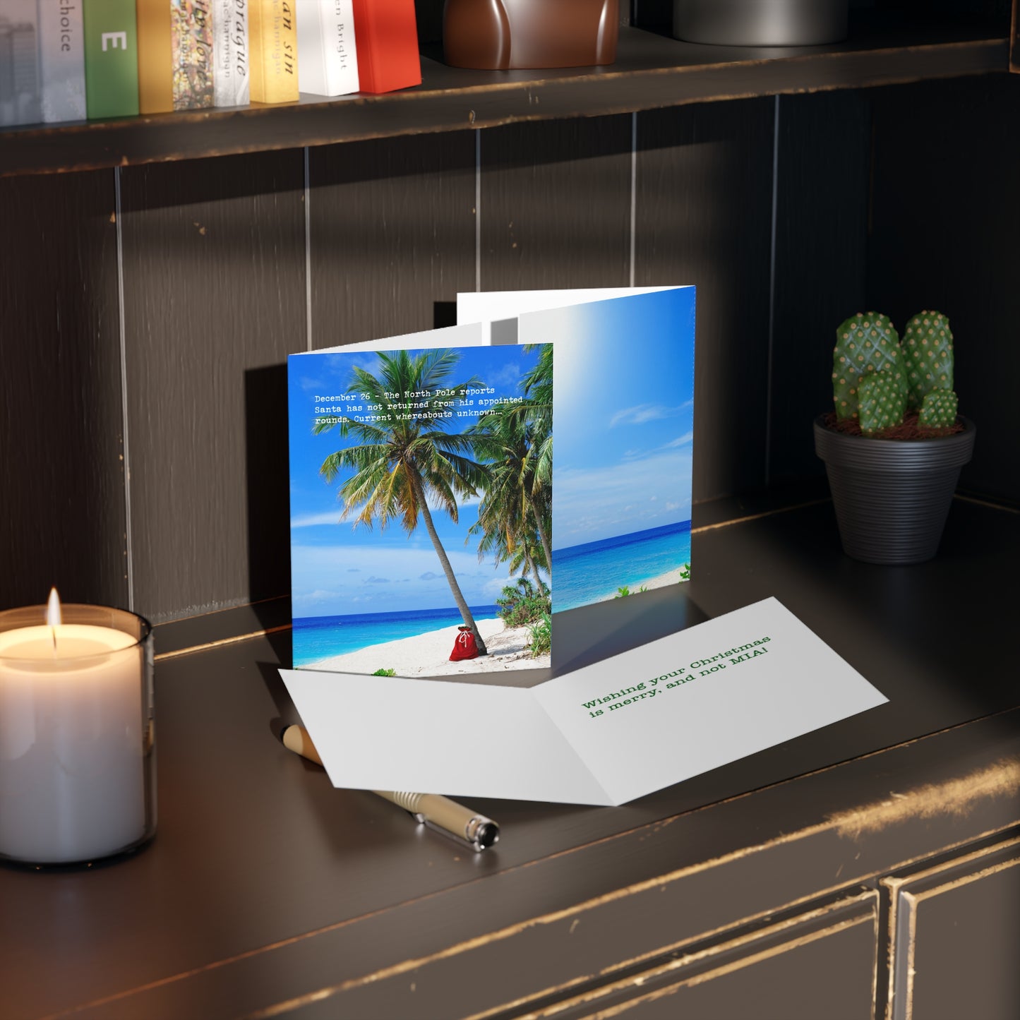 Santa MIA Christmas Cards