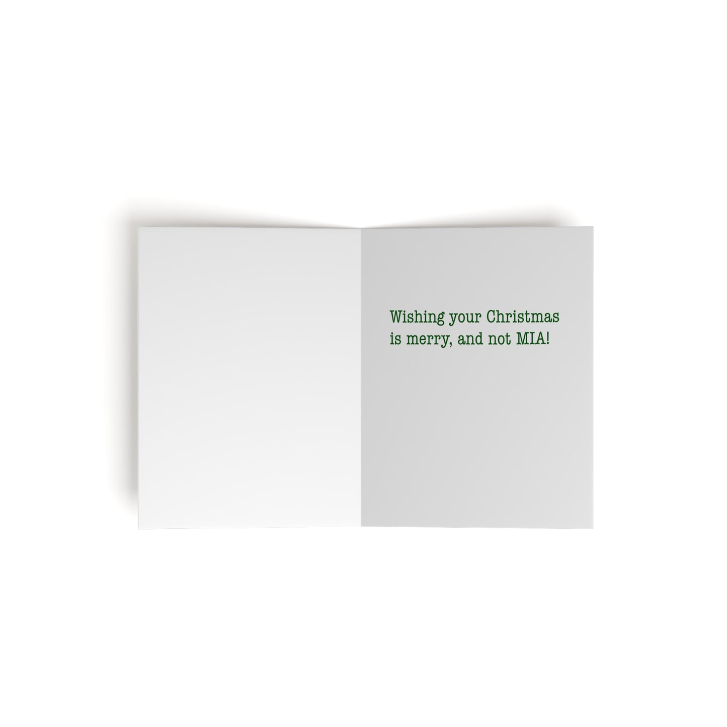 Santa MIA Christmas Cards