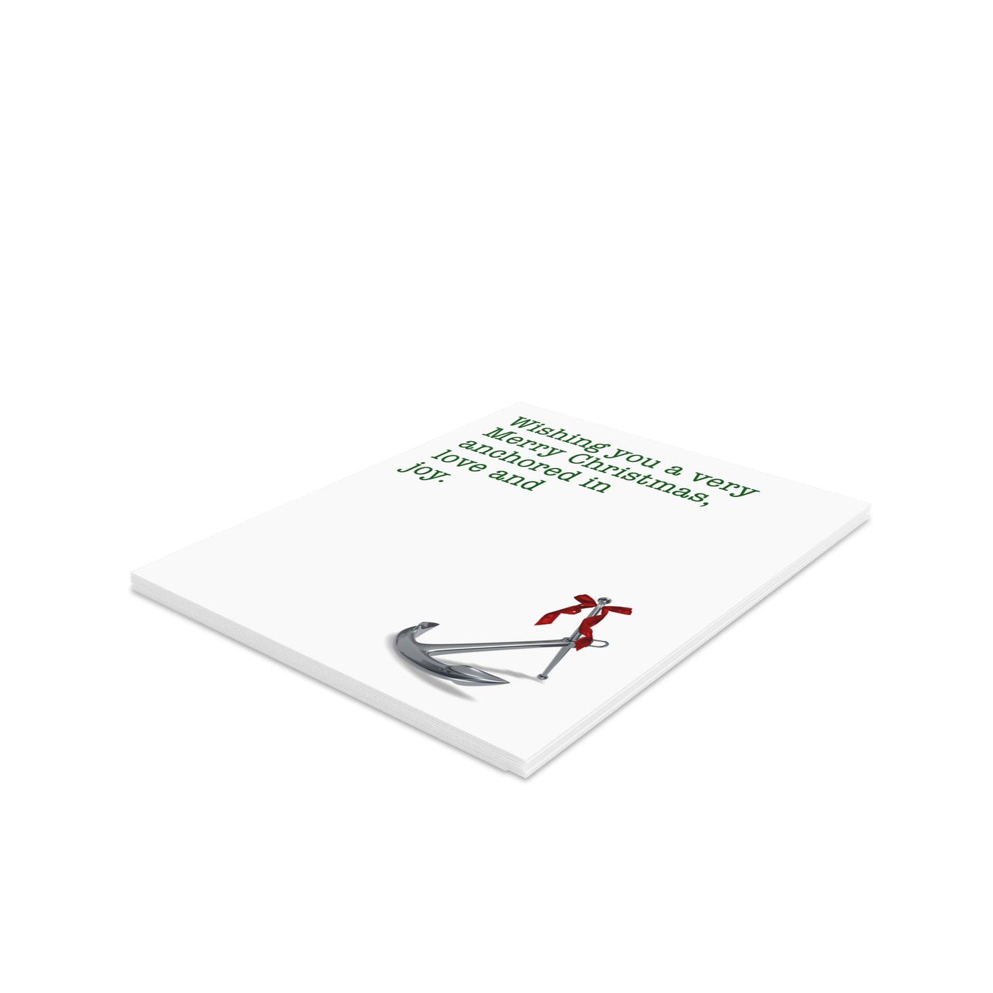 Anchored Christmas Cards