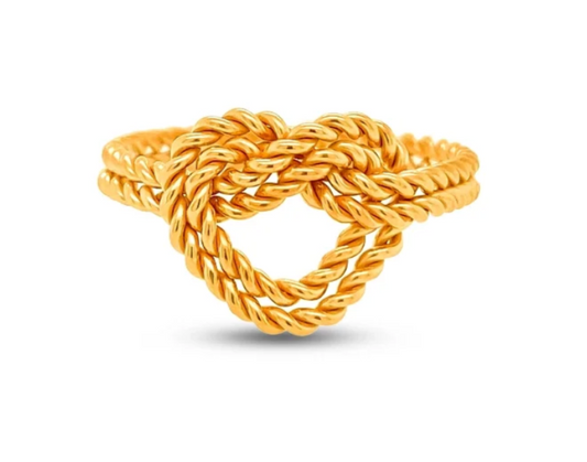 "Love Knot" Nautical Ring