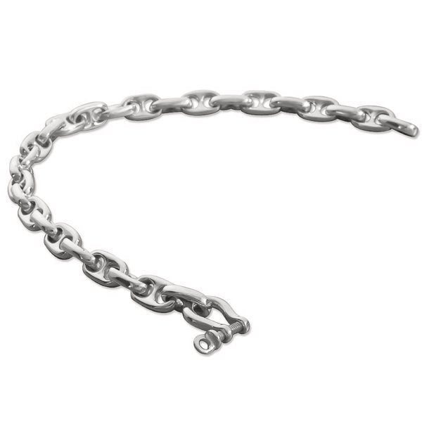 Anchor Chain Bracelet - Sterling Silver – Bob Bitchin Store